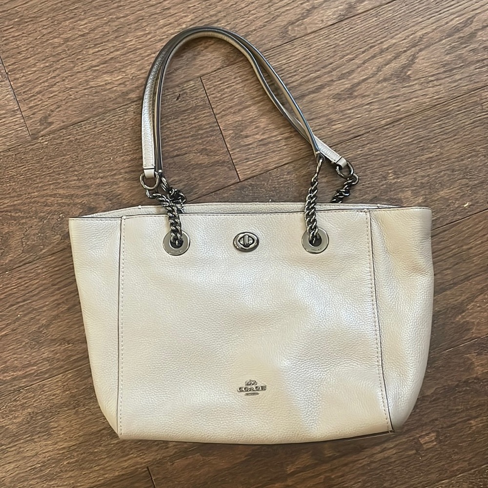 Mushroom/Taupe COACH Handbag/Purse